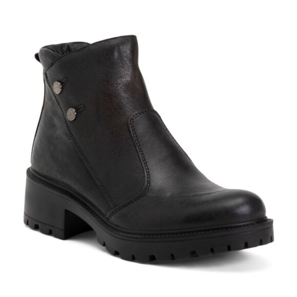 IGI&CO Shoes - IGI&CO Made In Italy Leather Comfort Booties - Black